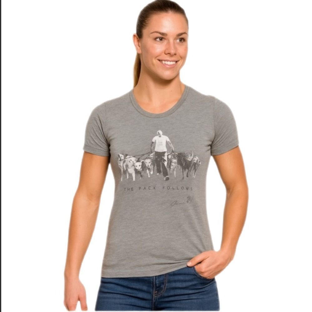 Sean O’Shea The Pack Follows Gray Dog Trainer Graphic T-Shirt Size S